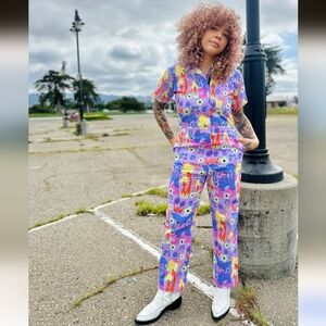 Nooworks Twill Coveralls Cry Baby- L